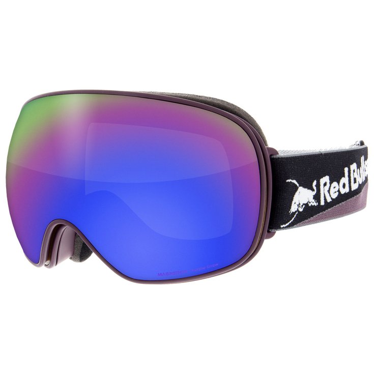 Red Bull Spect Magnetron Burgundy Brown Purple Mirror 