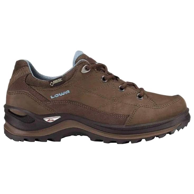 Lowa Wanderschuhe Renegade lll Gore-Tex Lo Ws Marron Denim Präsentation