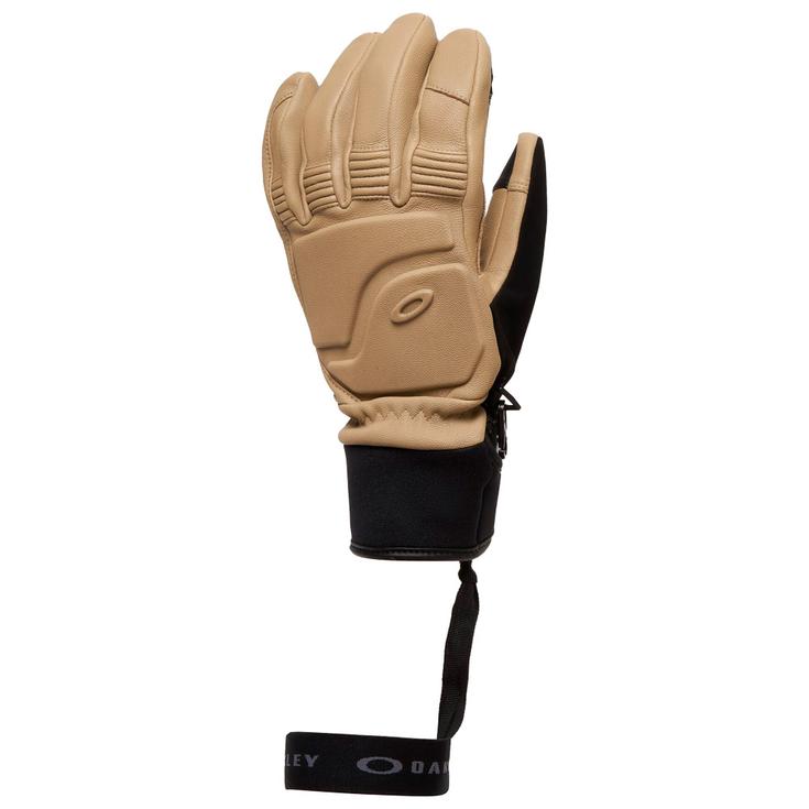 Oakley Handschuhe Peak Leather Gloves Pebble Präsentation