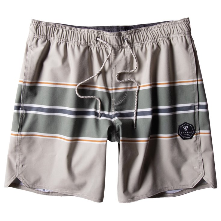 Vissla Boardshort Freelap 16.5 Ecolastic Chino Voorstelling