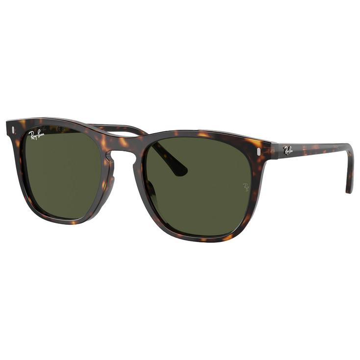 Ray Ban Lunettes de soleil RB2210 Polished Havana Green G-15 Présentation