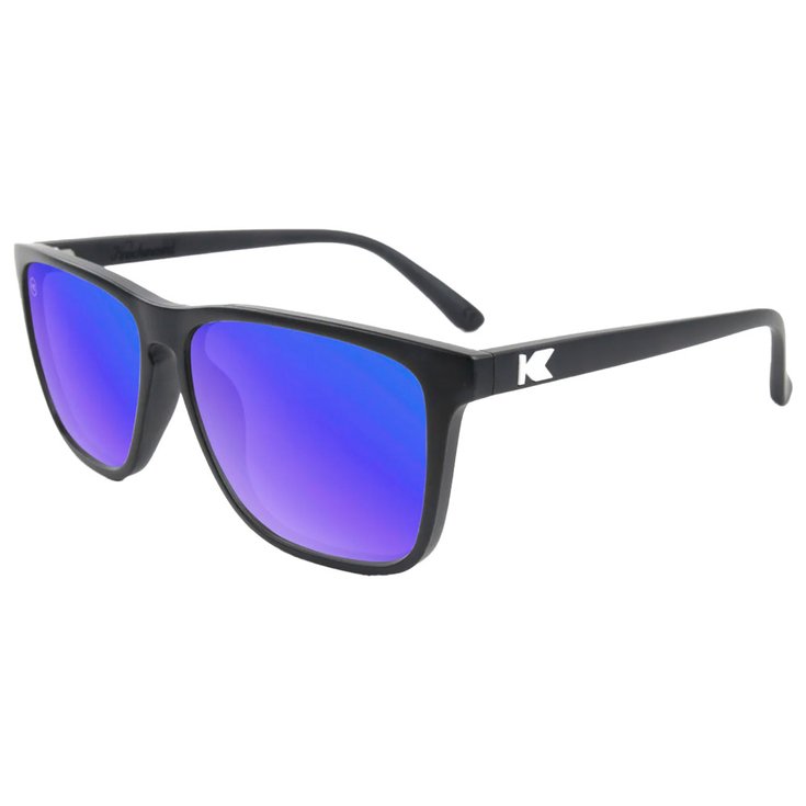 Knockaround Lunettes de soleil Fast Lanes Matte Black Moonshine Présentation
