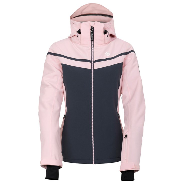 DARE2B Flurry Jacket Crystal Rose Ebony Grey 