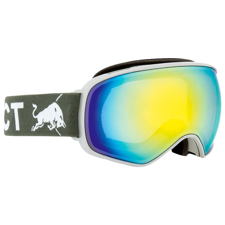 Red Bull Spect Masque de Ski Alley Oop Light Grey Grey Yellow Mirror Présentation