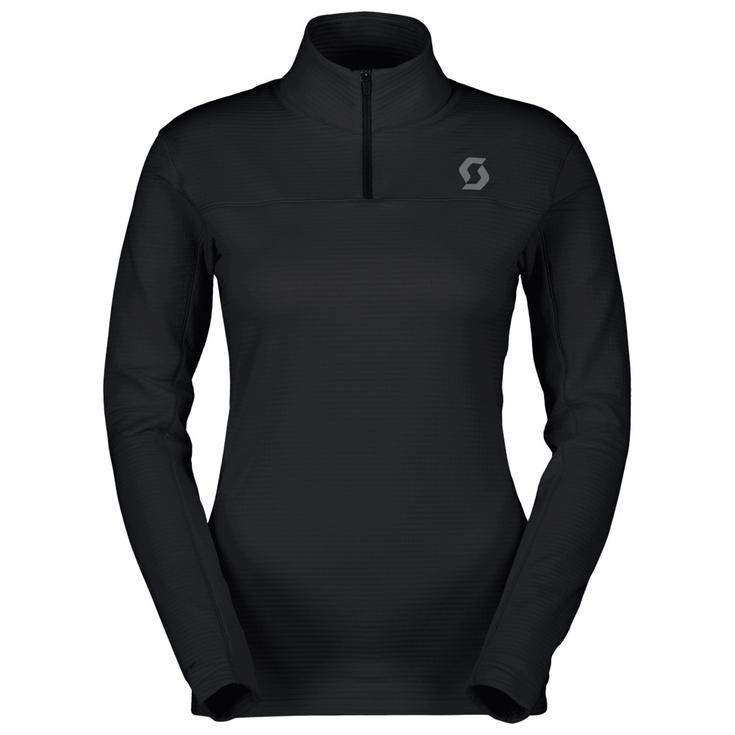Scott Fleece Pullover W's Defined Light Black Voorstelling