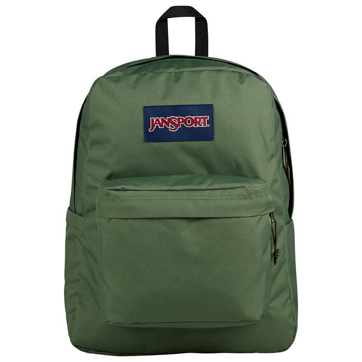 Jansport Backpack Superbreak Plus 26L Cargo Green Overview