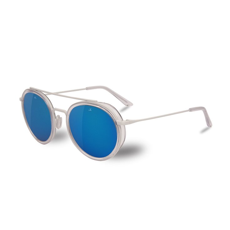 Vuarnet Sunglasses Vl1613 Cristal Blanc Mat Grey Polar Blue Flashed Overview