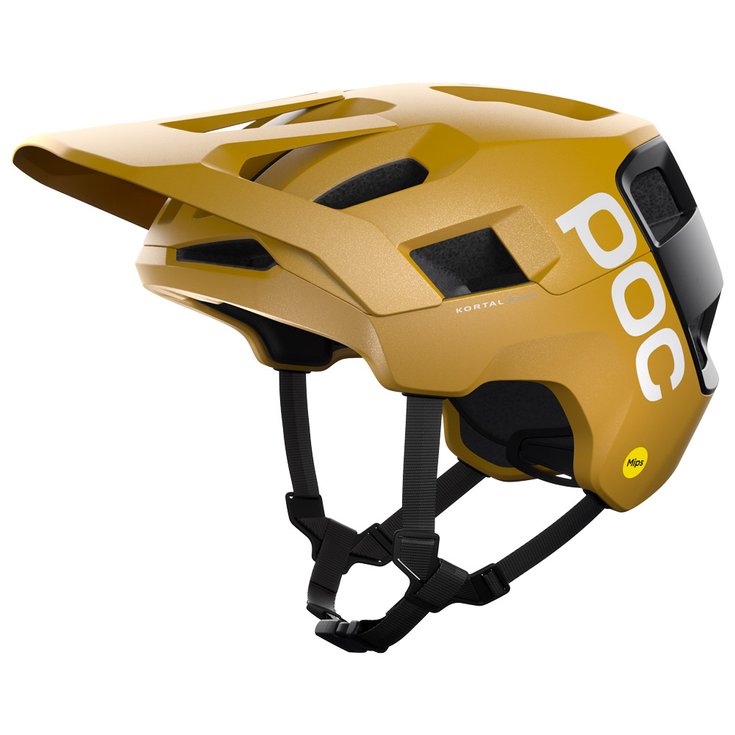 Poc Mountain Bike Helmets(MTB) Kortal Race Mips Cerussite Kashima Uranium Black Overview