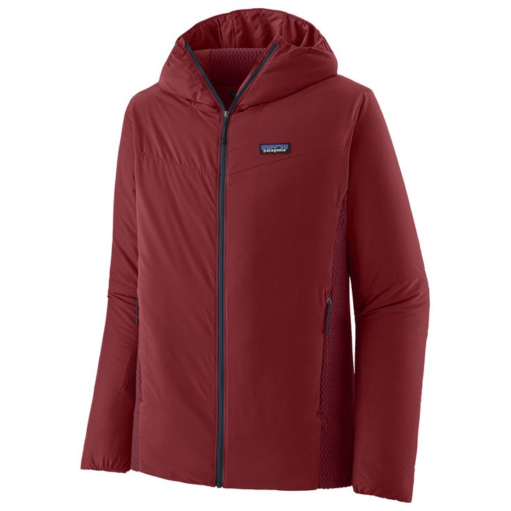 Patagonia Hiking jacket M Nano-Air Light Hybrid Hoody Wax Red Overview