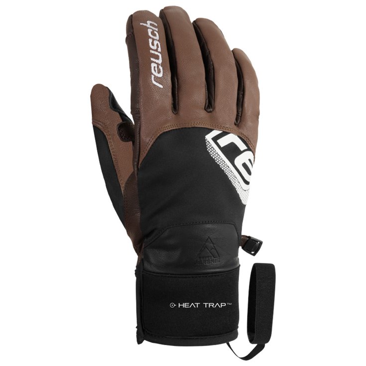 Reusch Gloves Jérémie Heitz Pro Model Dark Brown Black Overview