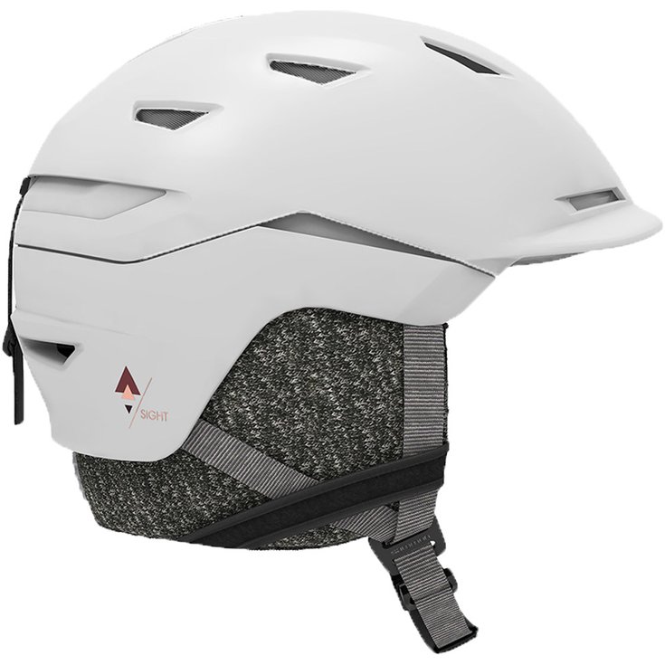 Salomon Helmet Sight W White Grey Overview