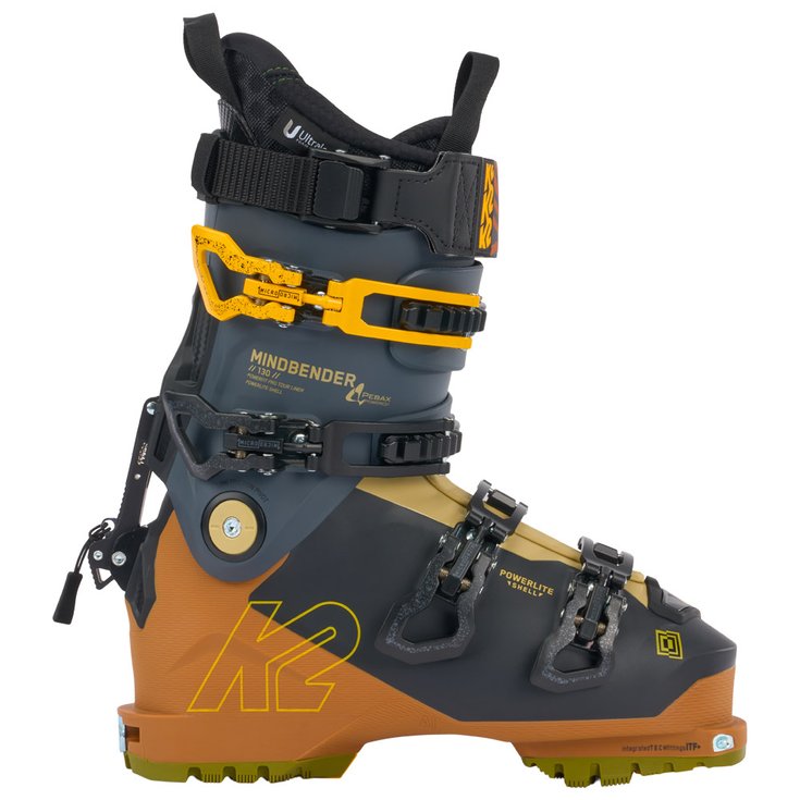 K2 Chaussures de Ski Mindbender 130 Lv Brown Black Dos