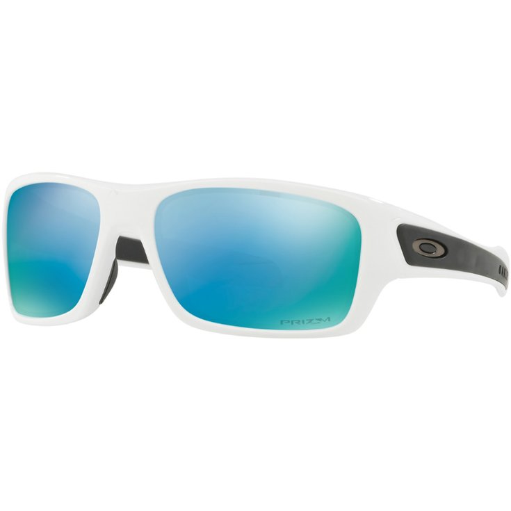 Oakley Sunglasses Turbine XS Polished White Prizm Deep H2O Polarized Overview
