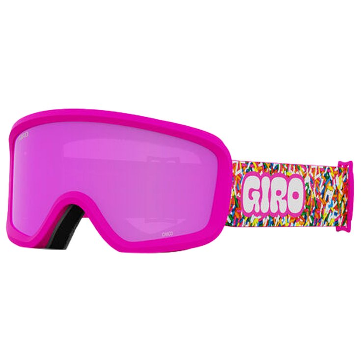 Giro Goggles Chico 2.0 Pink Sprinkles Amber Pink Overview