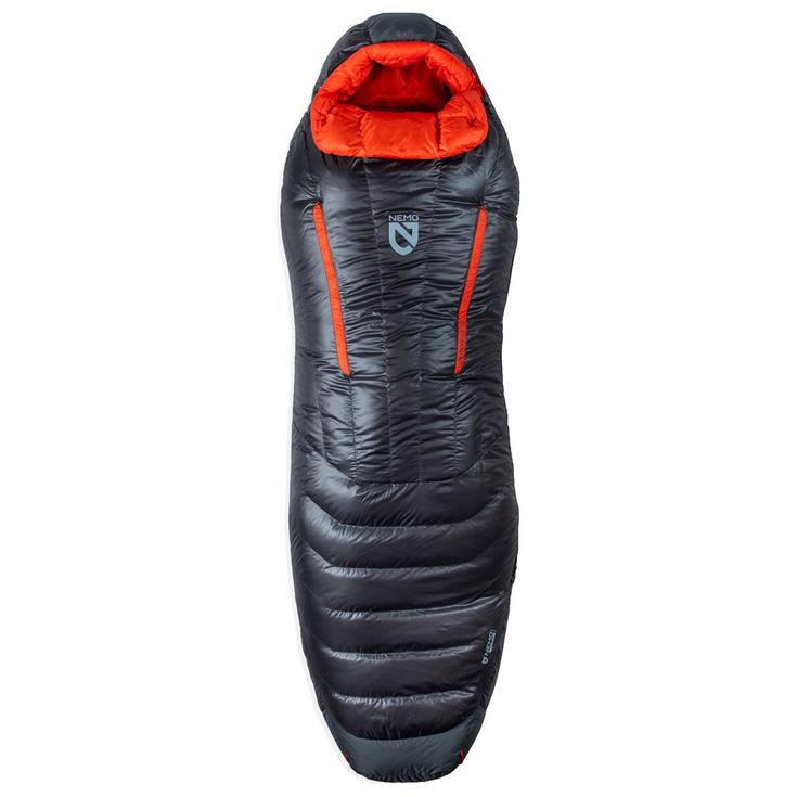 Nemo Sleeping bag Riff Men's 15 Goodnight Grey Overview