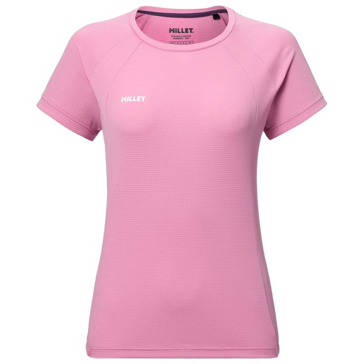 Millet Tee-shirt de rando Fusion Ts Ss W Mauve Orchid Présentation