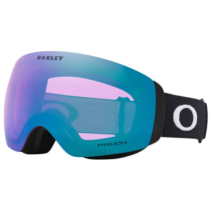 Oakley Maschera Flight Deck M Matte Black Prizm Snow Iced Iridum Presentazione