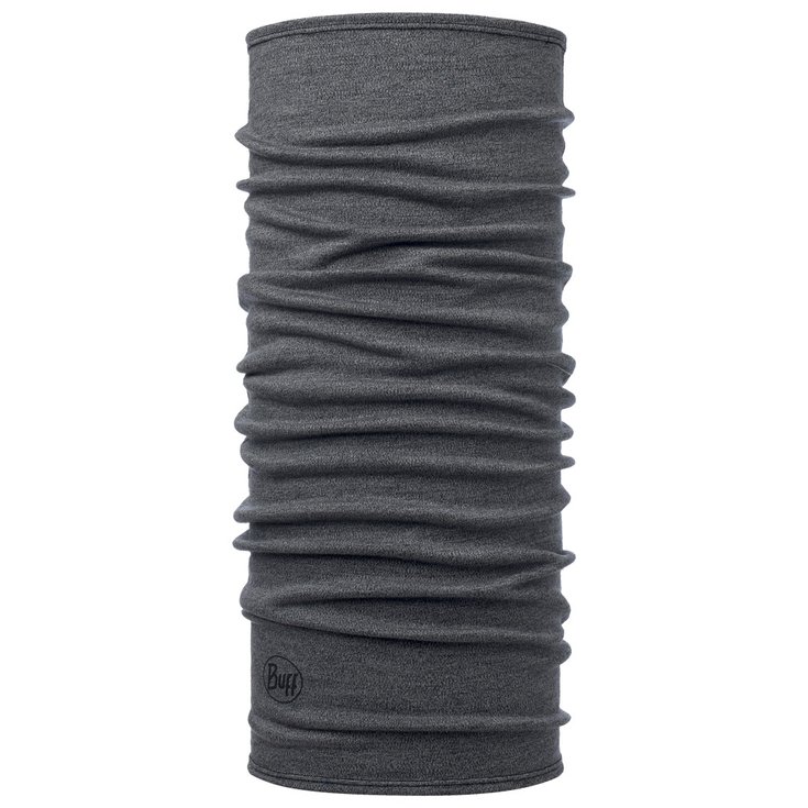 Buff Neck warmer Merino Midweight Neckwear Melange Light Grey Overview