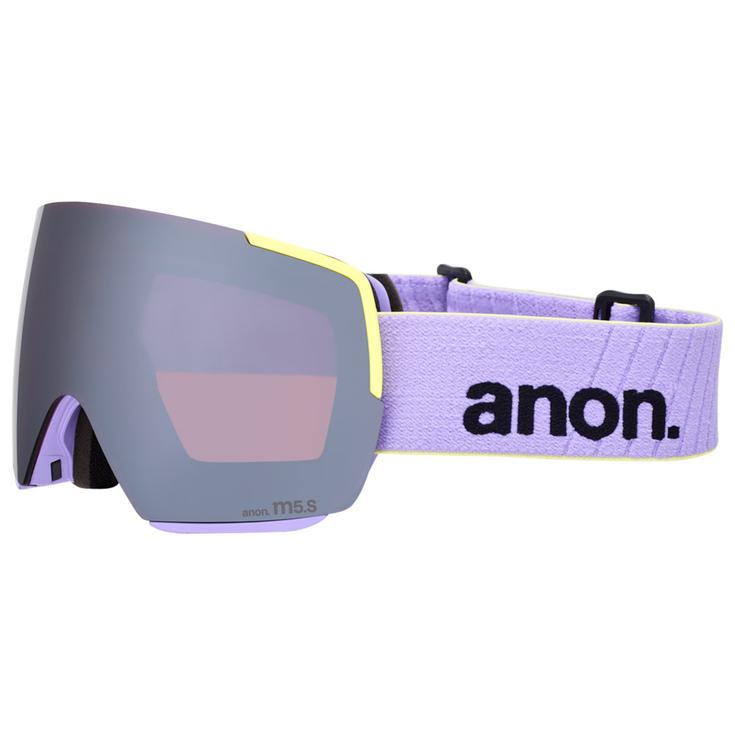 Anon Máscaras M5S MFI Hyper Lilac Perceive Sunny Onyx + Perceive Variable Violet Presentación Anon Máscaras M5S MFI Hyper Lilac Perceive Sunny Onyx + Perceive Variable Violet Presentación