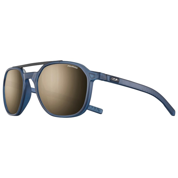 Julbo Sunglasses Slack Translucide Mat Bleu Noir Spectron 3 Polarized Overview