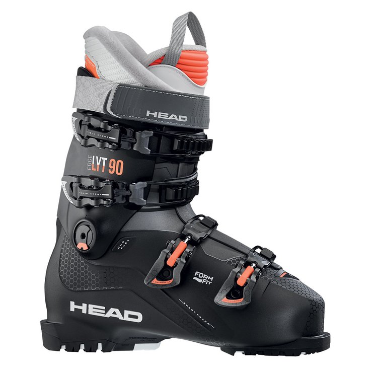 Head Chaussures de Ski Edge Lyt 90 W Black Salmon Profil