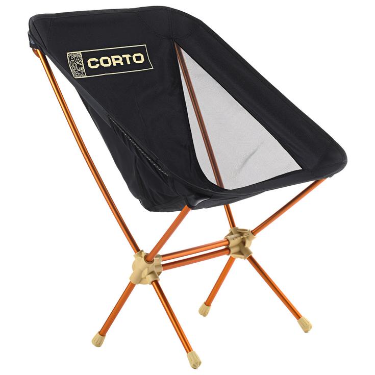 Corto Camping furniture Folding Chair Lite Black Overview