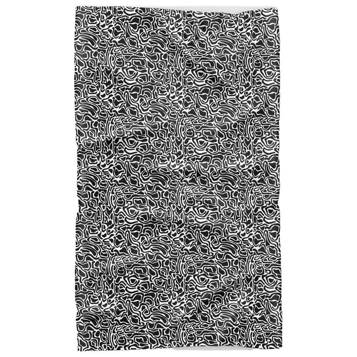 Curlynak Gratté Inside Neckwear Black Topo 