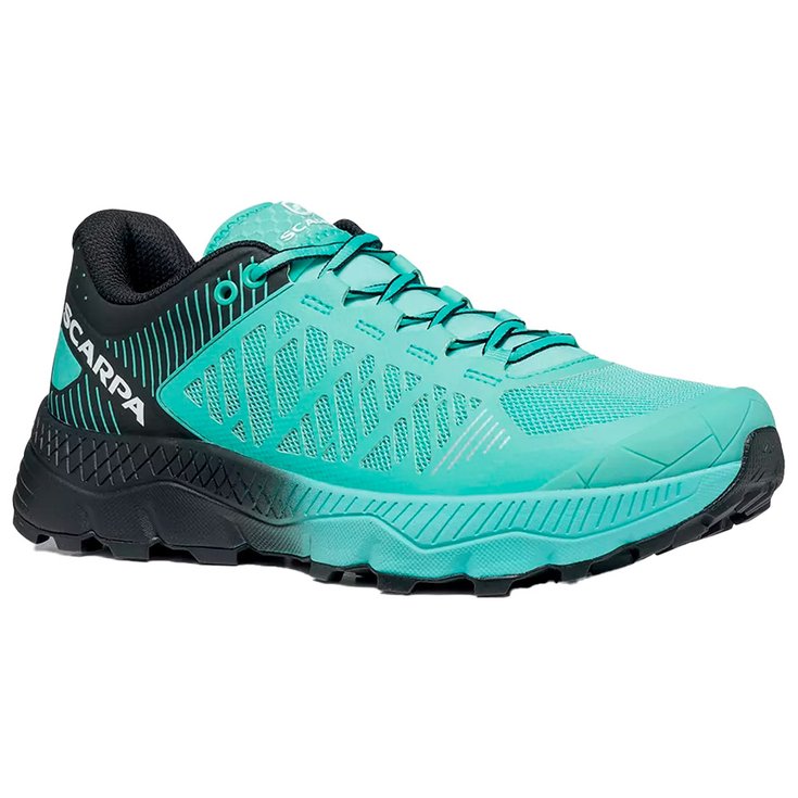 Scarpa Trail shoes Spin Ultra Wmn Blue Black Aruba Overview