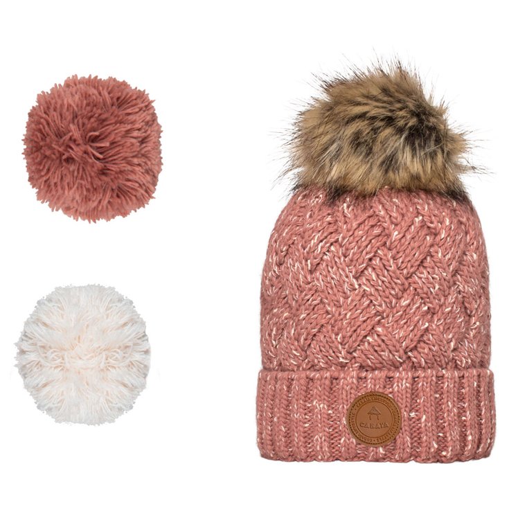 Cabaia Gorro Lynchburg Beanie Pink Presentación