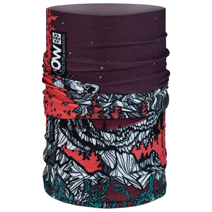 Buff Neck warmer Original Ecostretch Youth Neckwear Pow Pibyll Cinnamon Overview