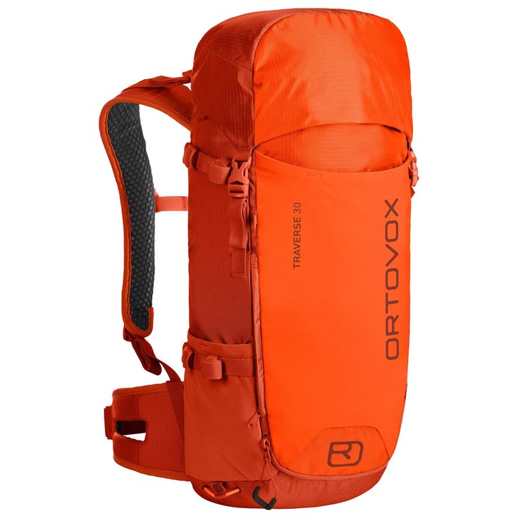 Ortovox Backpack Traverse 30 Desert Orange Overview