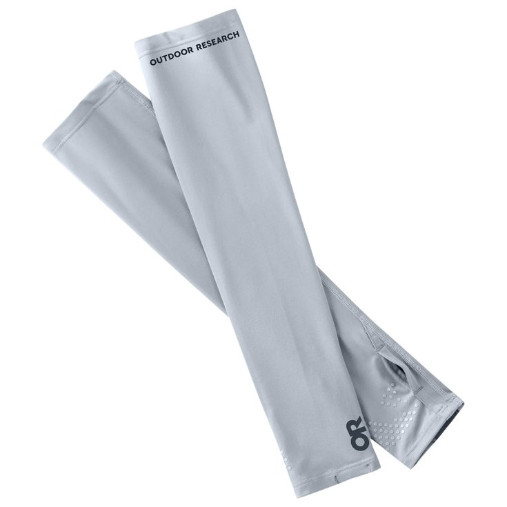Outdoor Research Trail armwarmers Activeice Sun Sleeves Titanium Grey Voorstelling
