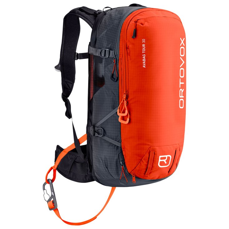 Ortovox Airbag rugzakken Avabag Litric Tour 30L Desert Orange Voorstelling