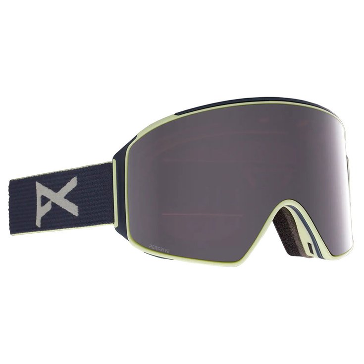 Anon Masque de Ski M4 Cylindrical Blue Perceive Sunny Onyx + Perceive Variable Violet Présentation