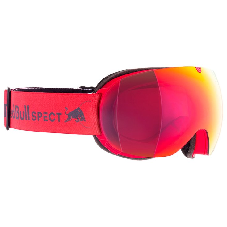 Red Bull Spect Goggles Magnetron Ace Burgundy Matt Red Red Red Mirror Overview