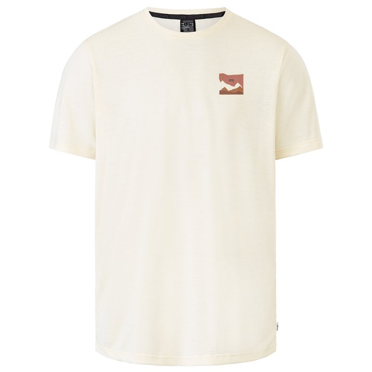 Picture Tee-shirt de rando Timont Urban Smoke White Overview
