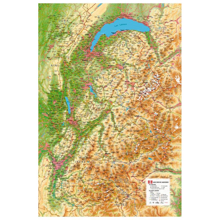3DMAP Carte 3D Les Deux Savoies Présentation