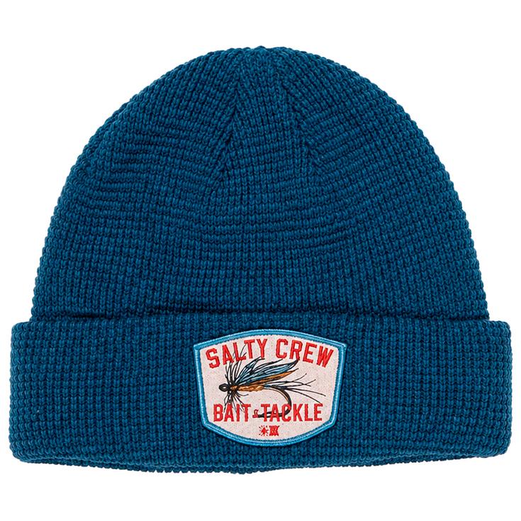 Salty Crew Berretto sci Coastal Beanie Cast Blue Presentazione