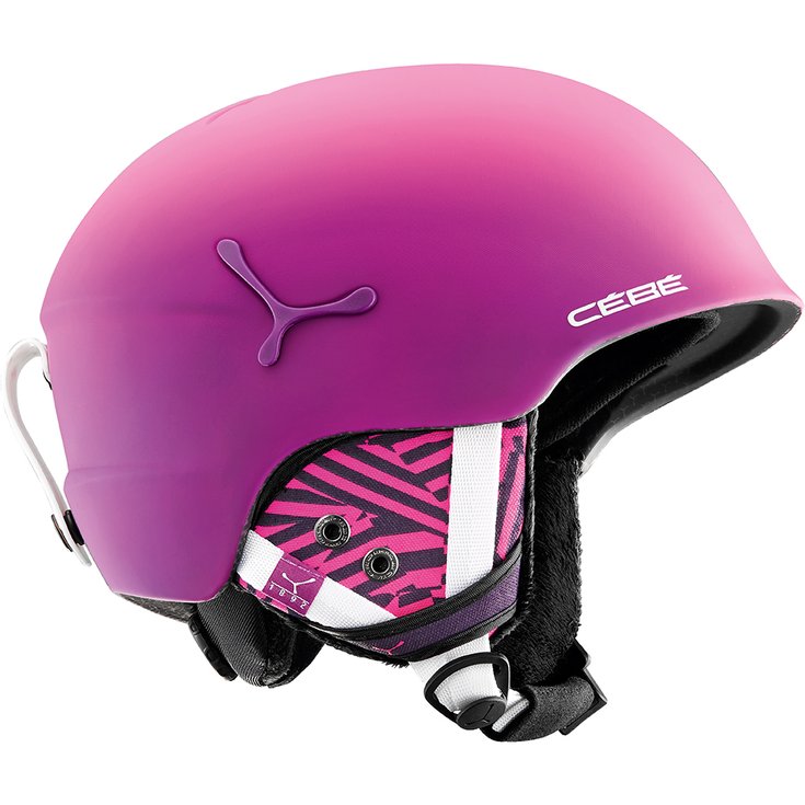 Cebe Helmet Suspense Deluxe Matt Pink Zebra Overview