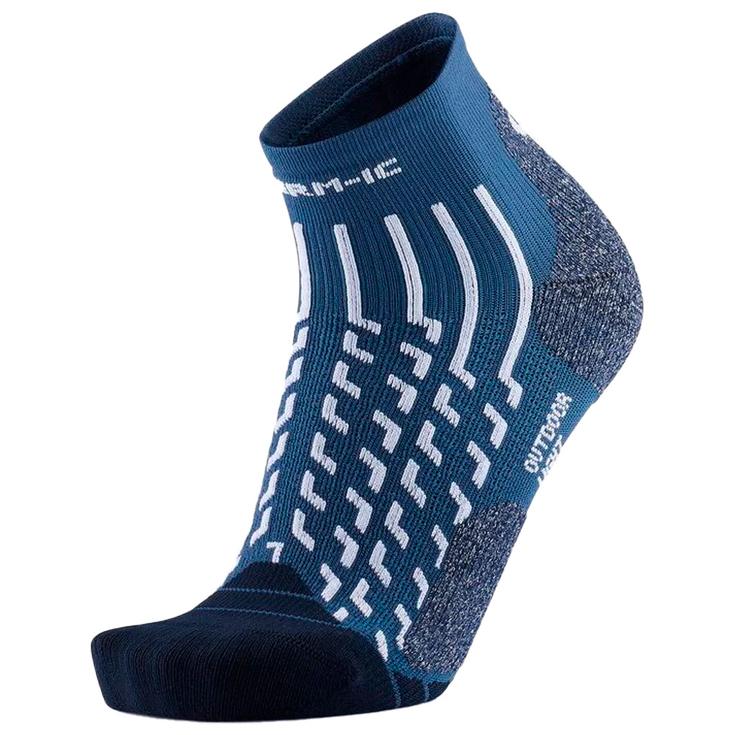 Therm-Ic Calcetines Outdoor Light Ankle Navy White Presentación