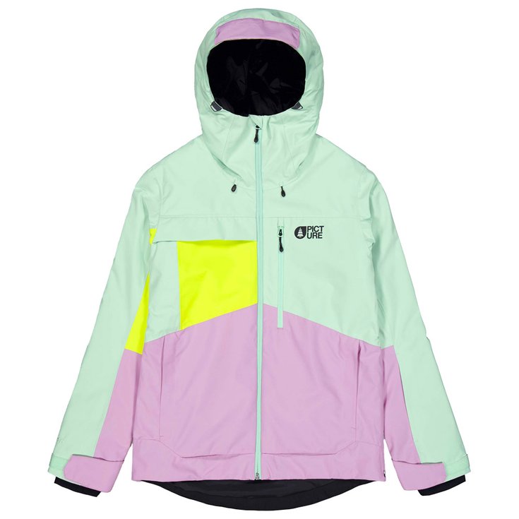 Picture Ski Jacket Seen Silt Green Acid Lime Winter 2025 Glisshop