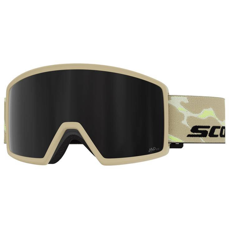 Scott Masque de Ski Neo Mojave Beige Amp Black Chrome Présentation