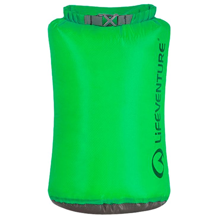 Lifeventure Wasserdichte Tasche Ultralight Dry Bag. 10L Green Präsentation