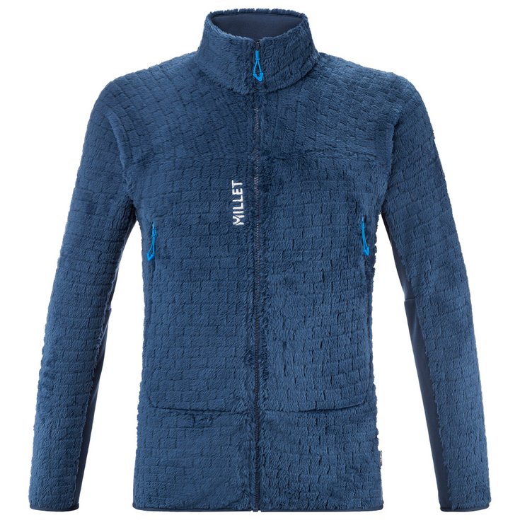 Millet Fleece Kamet X Loft Jkt Denim Präsentation