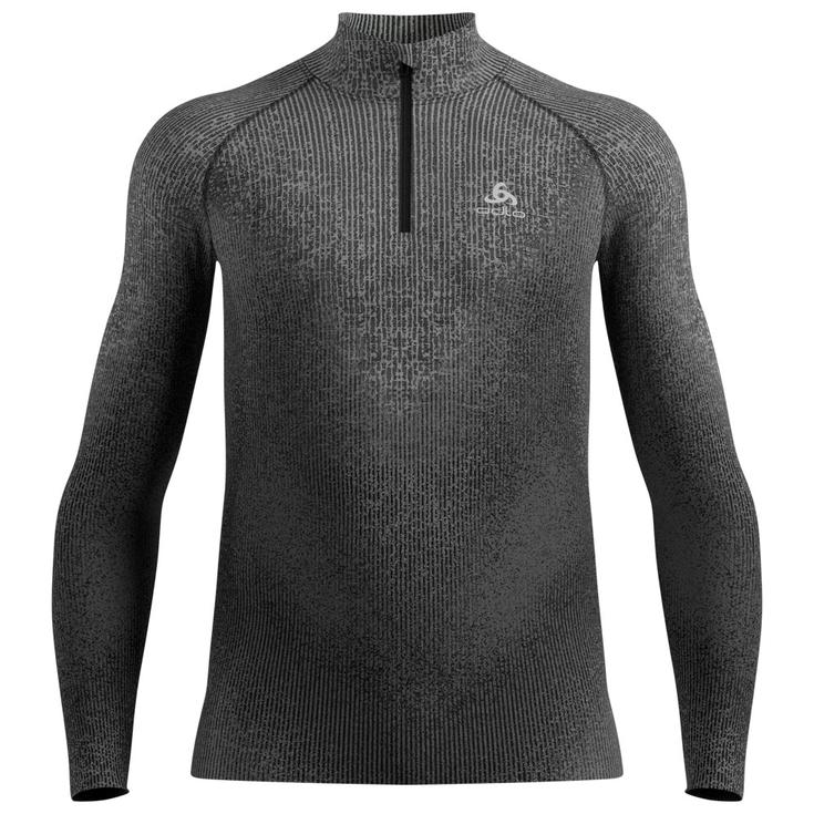 Odlo Ropa interior técnica Performance Warm Blackcomb Half Zip M's Black Presentación