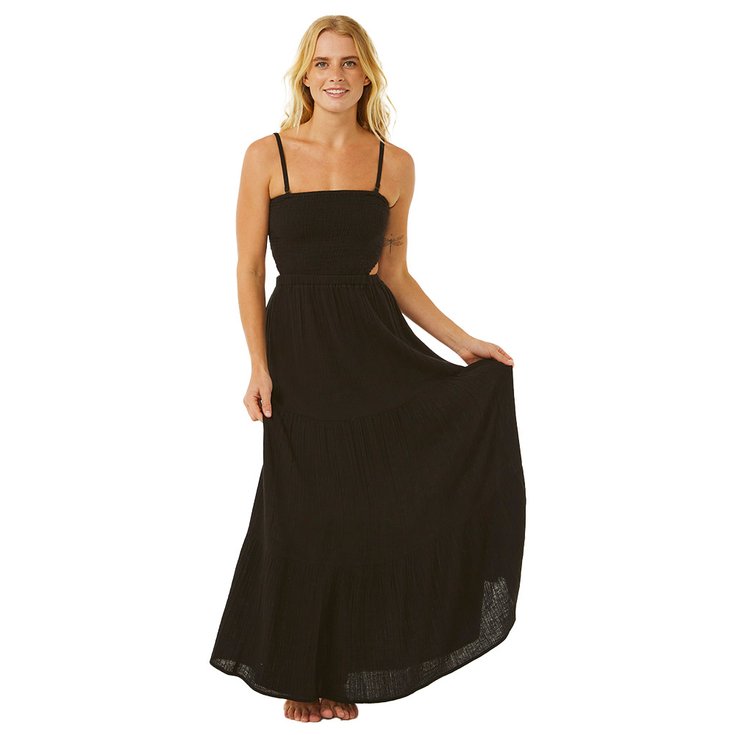 Rip Curl Kleid Premium Surf Maxi Dress Black Präsentation