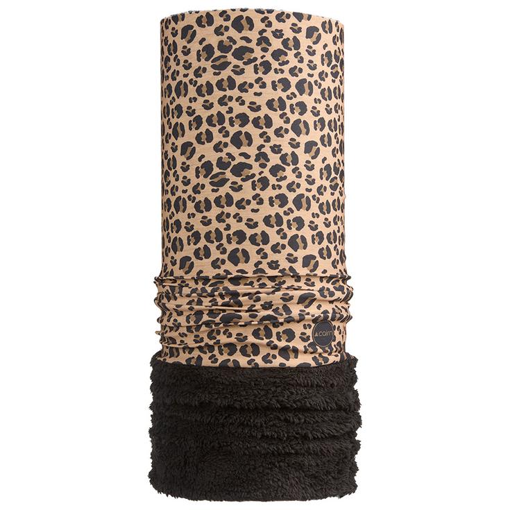 Cairn Braga de cuello Malawi Polar Plush Biscuit Leopard Presentación
