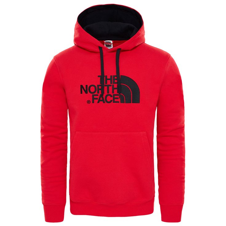 The North Face Sweatshirt Drew Peak Red Präsentation