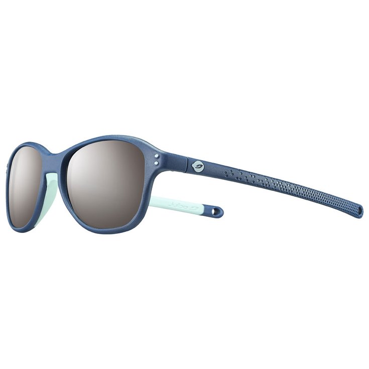 Julbo Sunglasses Boomerang Bleu Fonce Bleu Mint Spectron 3+ Silver Flash Overview