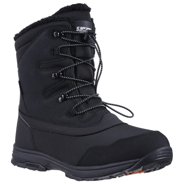 Schoenen apres ski Icepeak Almont M Noir Winter 2025 Glisshop